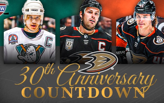 Anaheim Ducks: Counting Down the 30 Most Memorable Moments